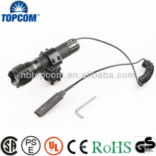 Tactical Led Flashlight With Gun Mount&Remote Switch